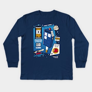 Tardis Ice Pop Kids Long Sleeve T-Shirt